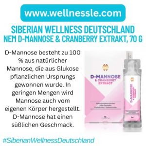 NEM D-Mannose & Cranberry Extrakt, 70 g
