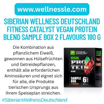 Fitness Catalyst Vegan Protein Blend Sample Box 2 Flavours 180 g Fitness Catalyst Vegan Protein Blend Sample Box 2 Flavours 180 g