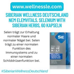 NEM Elemvitals. Selenium with Siberian herbs, 60 Kapseln