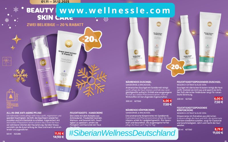 Siberian Wellness Deutschland Promotional 11 2025