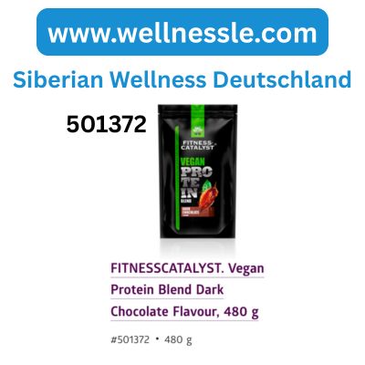 Fitness Catalyst Vegan Protein Blend Dark Chocolate Flavour, 480 g Fitness Catalyst Vegan Protein Blend Dark Chocolate Flavour, 480 g