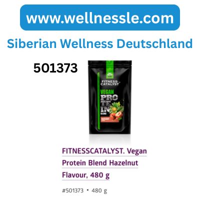 Fitness Catalyst Vegan Protein Blend Hazelnut Flavour, 480 g