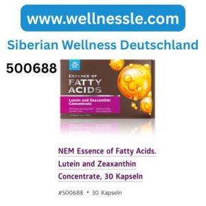 NEM Essence of Fatty Acids. Lutein and Zeaxanthin Concentrate, 30 Kapseln