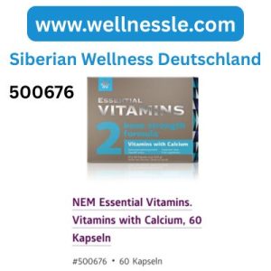 NEM Essential Vitamins. Vitamins with Calcium, 60 Kapseln