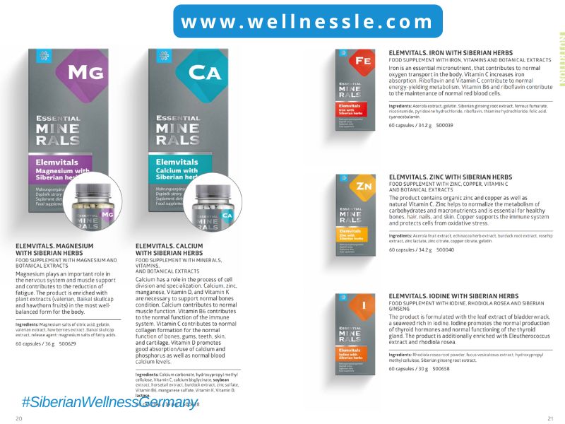 Siberian Wellness Germany Food Supplement