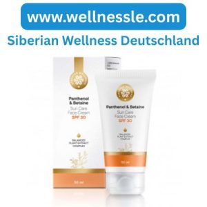 Siberian Wellness. Gesichts-Sonnencreme LSF 30, 50 ml